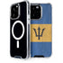 Barbados Flag Distressed iPhone 15 Pro MagSafe Case